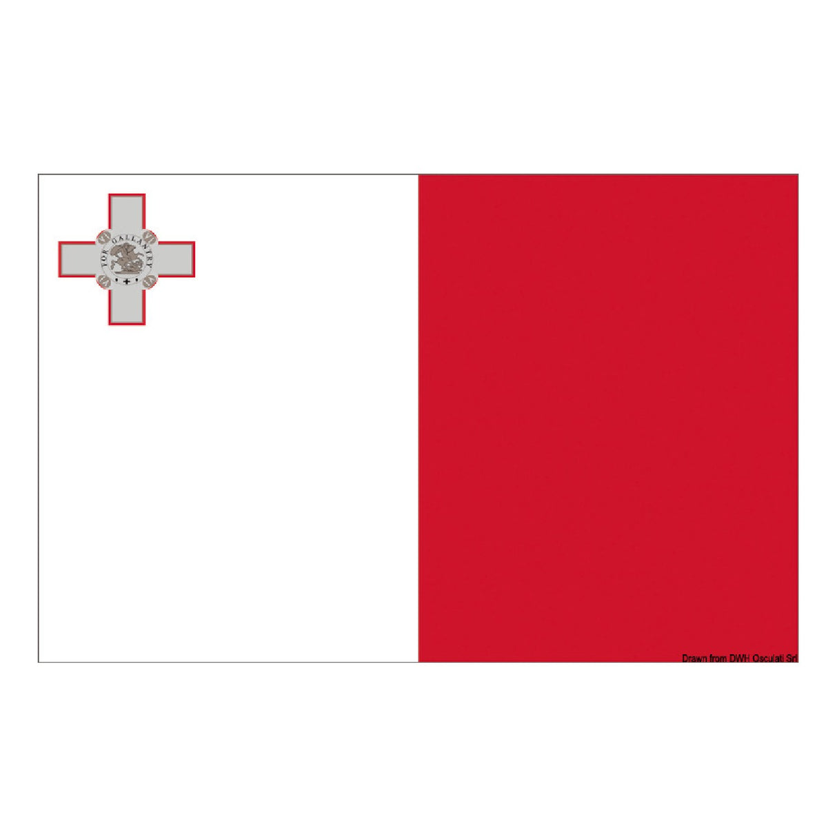 Bandera de Osculati Malta 35.439.01