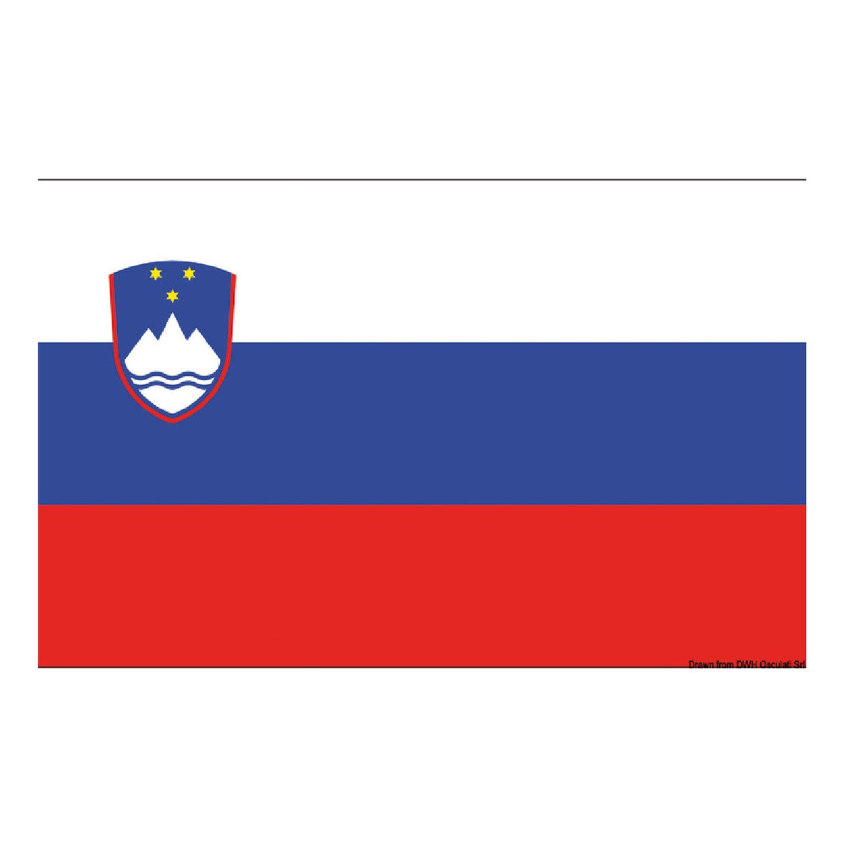 Osculati Slovenian Flag 35.441.01