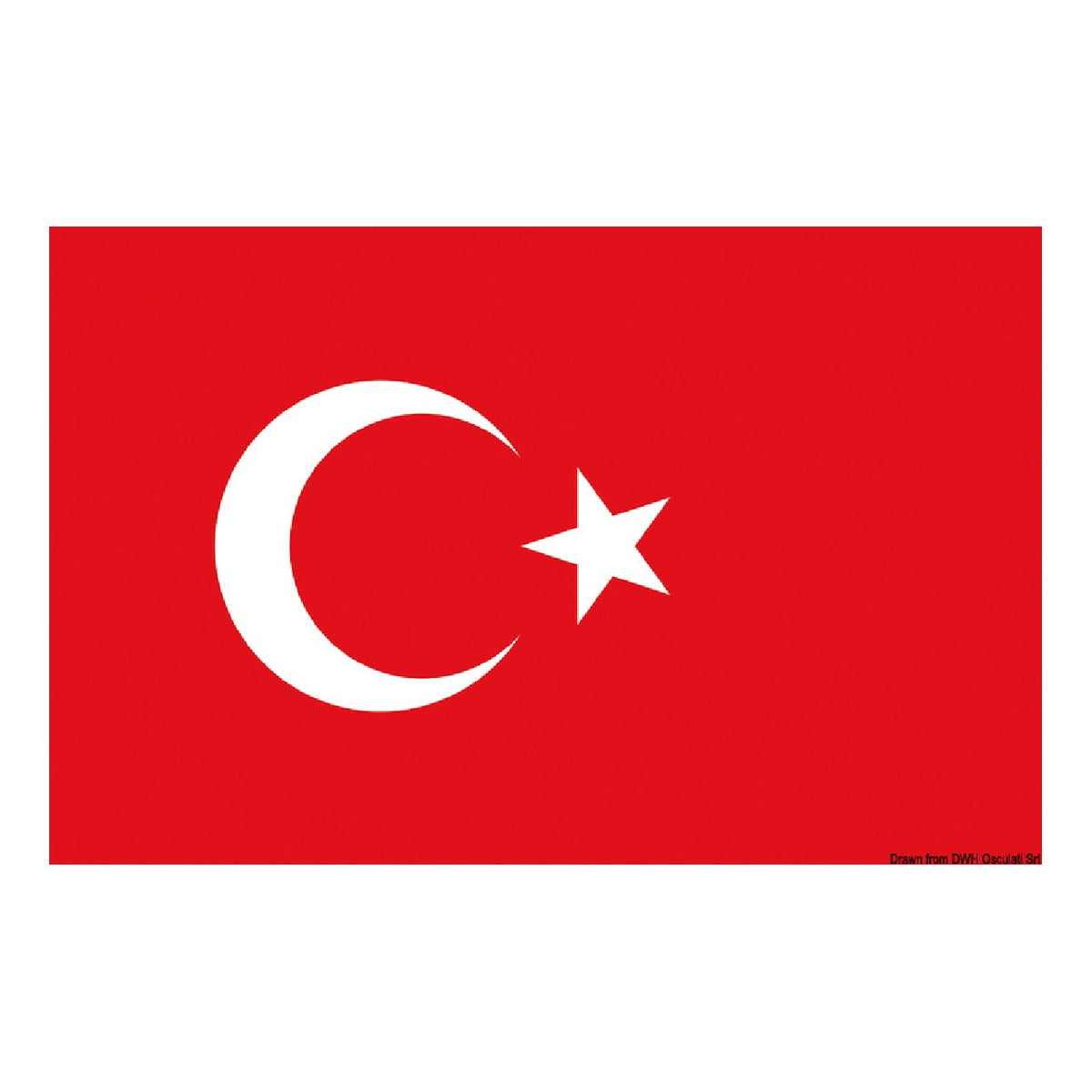 Osculati Bandiera Turchia 35.442.01