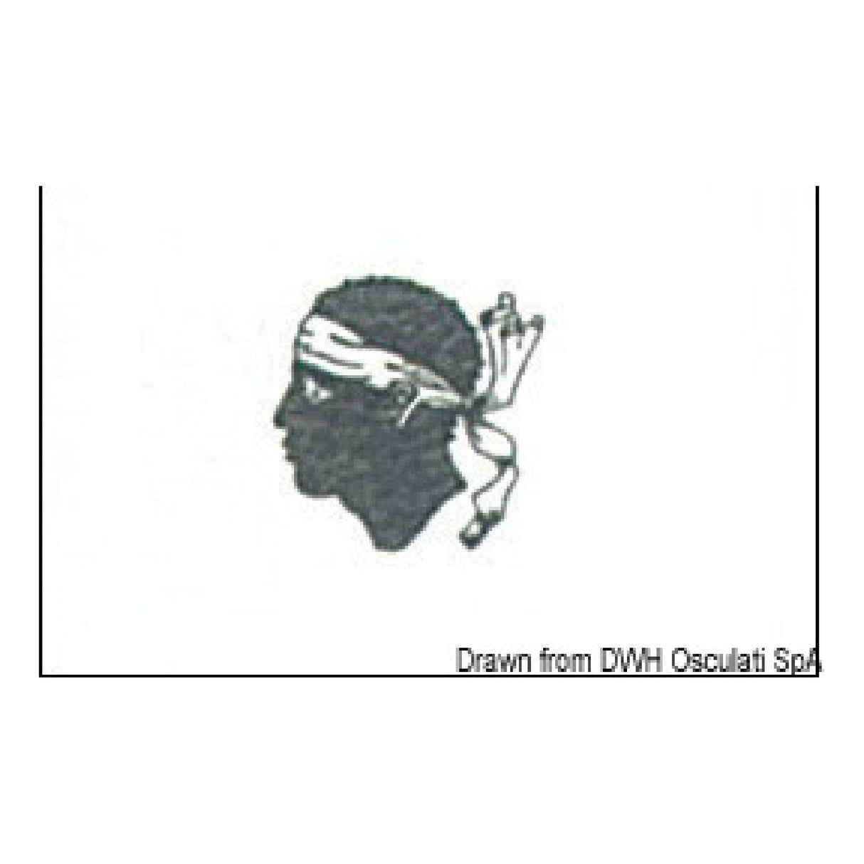 Osculati Korsika-Flagge 35.451.01