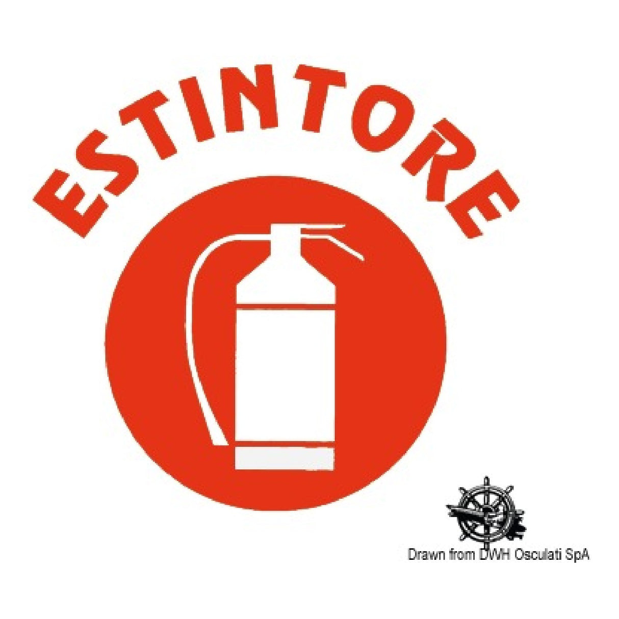 Osculati CE regulatory sticker 35.464.01