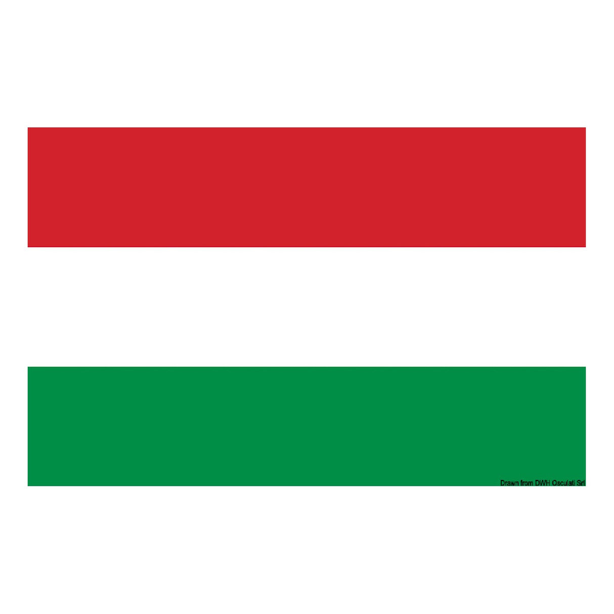 Osculati-Flagge - Ungarn 35.465.01