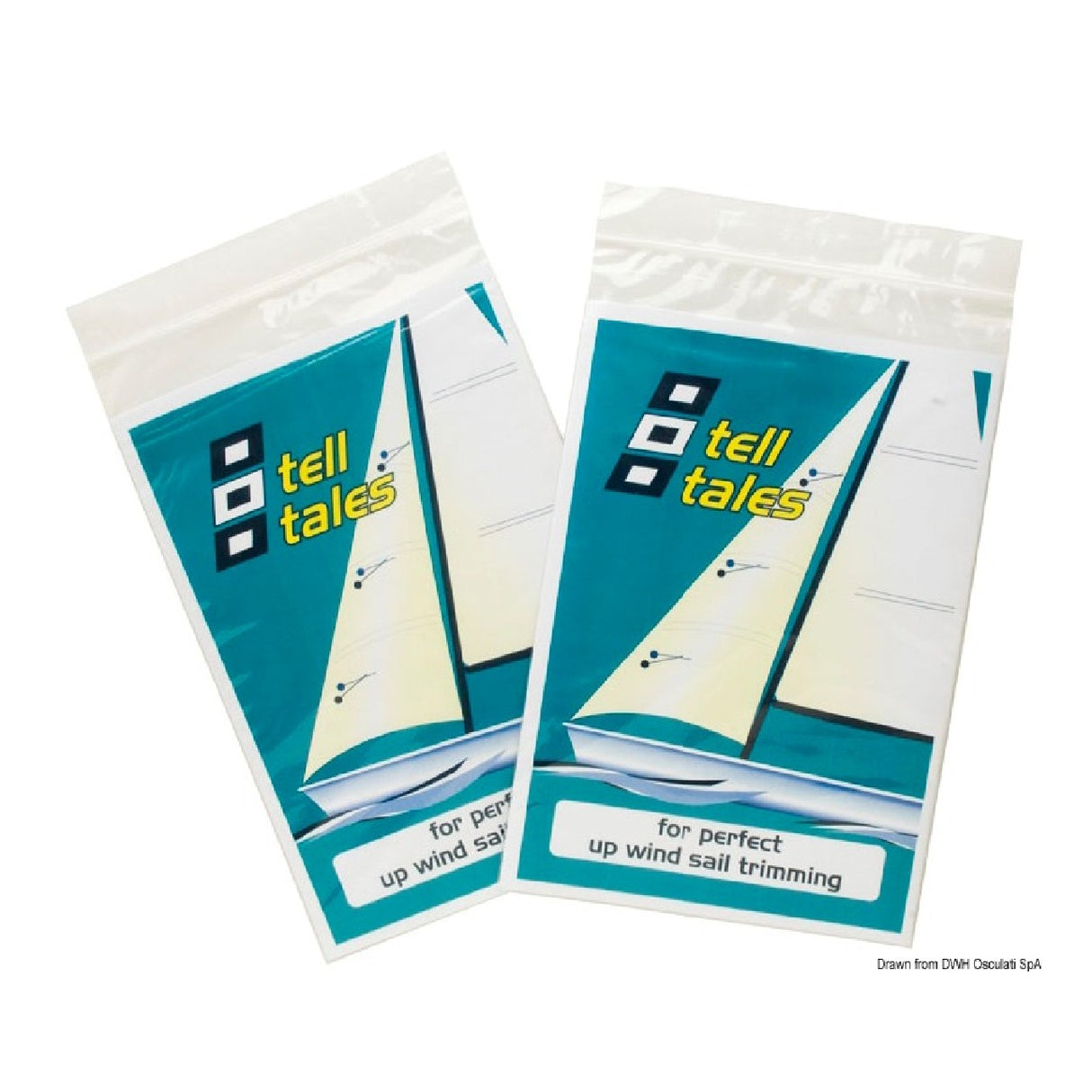 Cintas marinas PSP Tell Tales, hilos para veleta para ajuste de velas (paquete de 1)