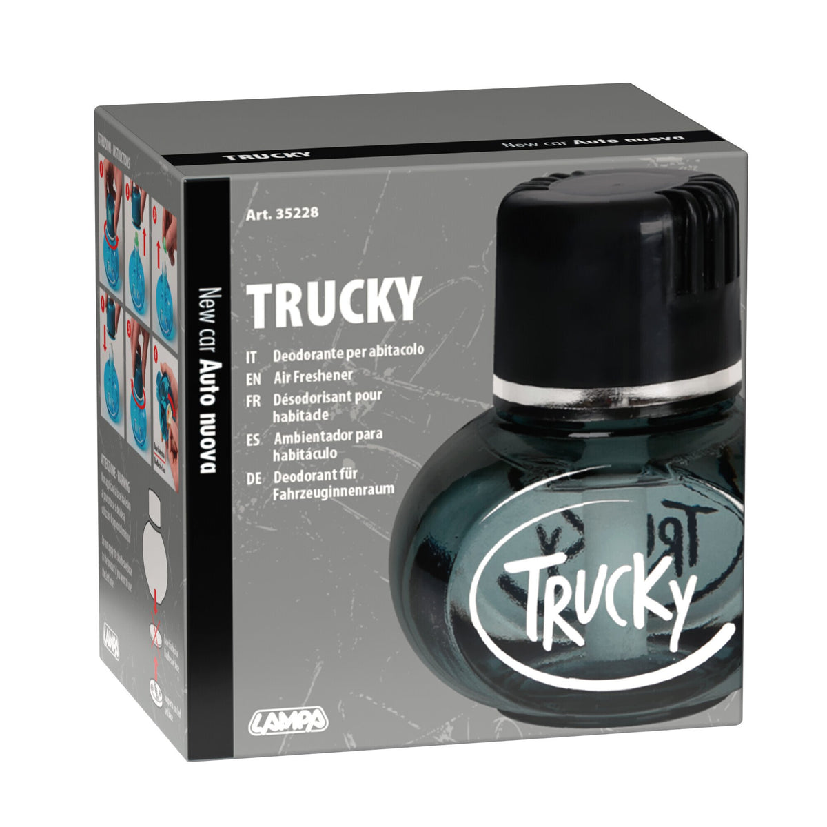 Lampa Trucky, deodorante per abitacolo - 150 ml - Auto nuova 35228