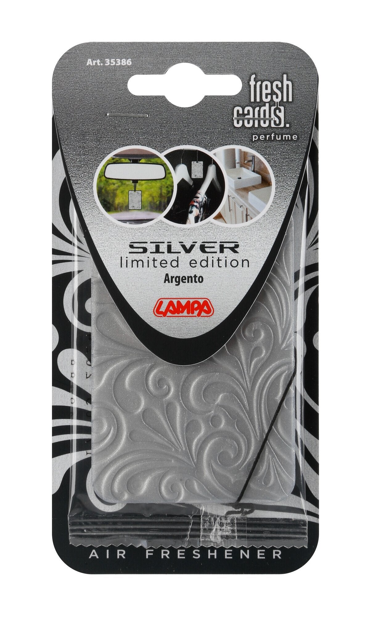 Lampa Fresh Cards, deodorante per ambiente - Silver 35386