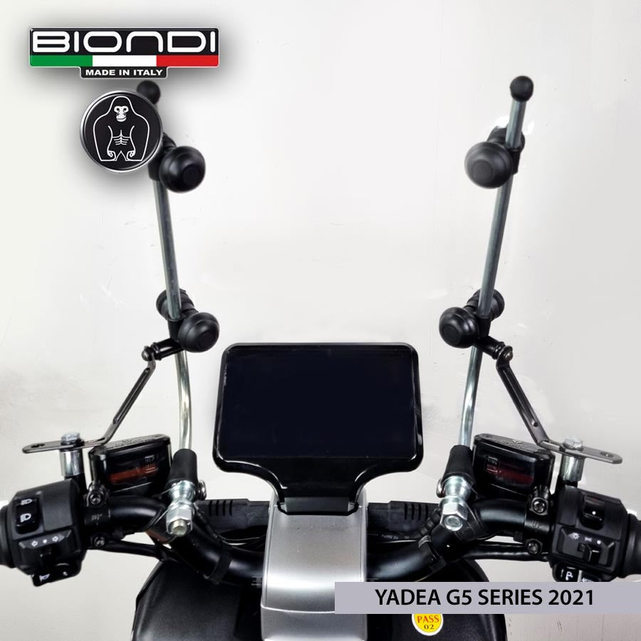 Biondi Kit Attacchi Parabrezza per YADEA G5, G5 PRO, G5 S dal 2021