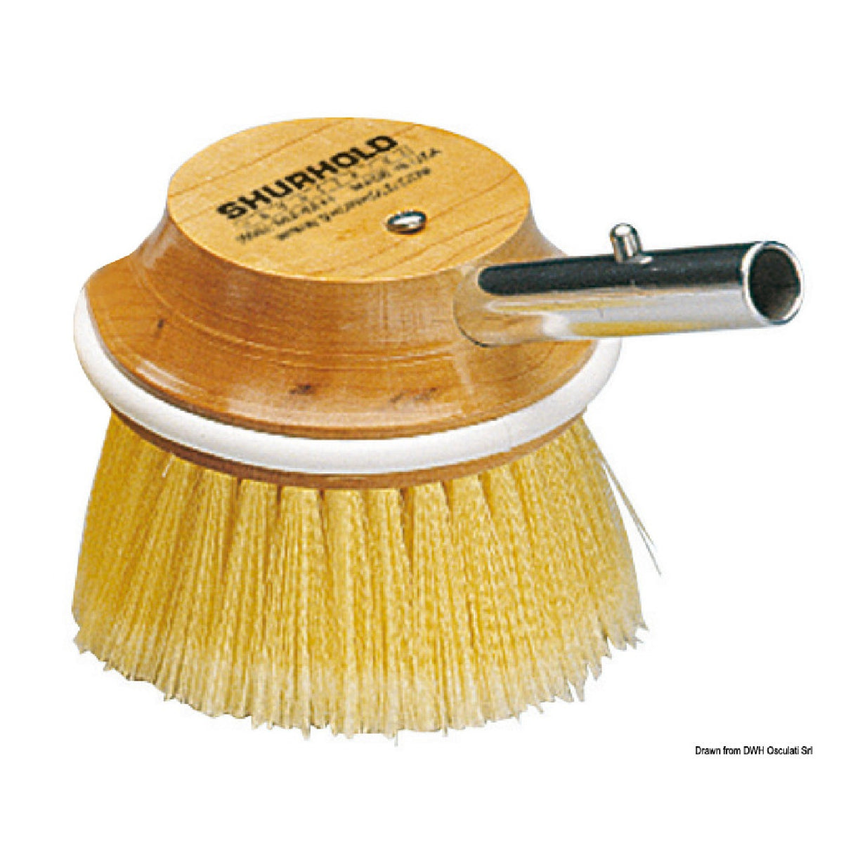 Shurhold Industries 5-Zoll-Rundbürste mit gelben Borsten