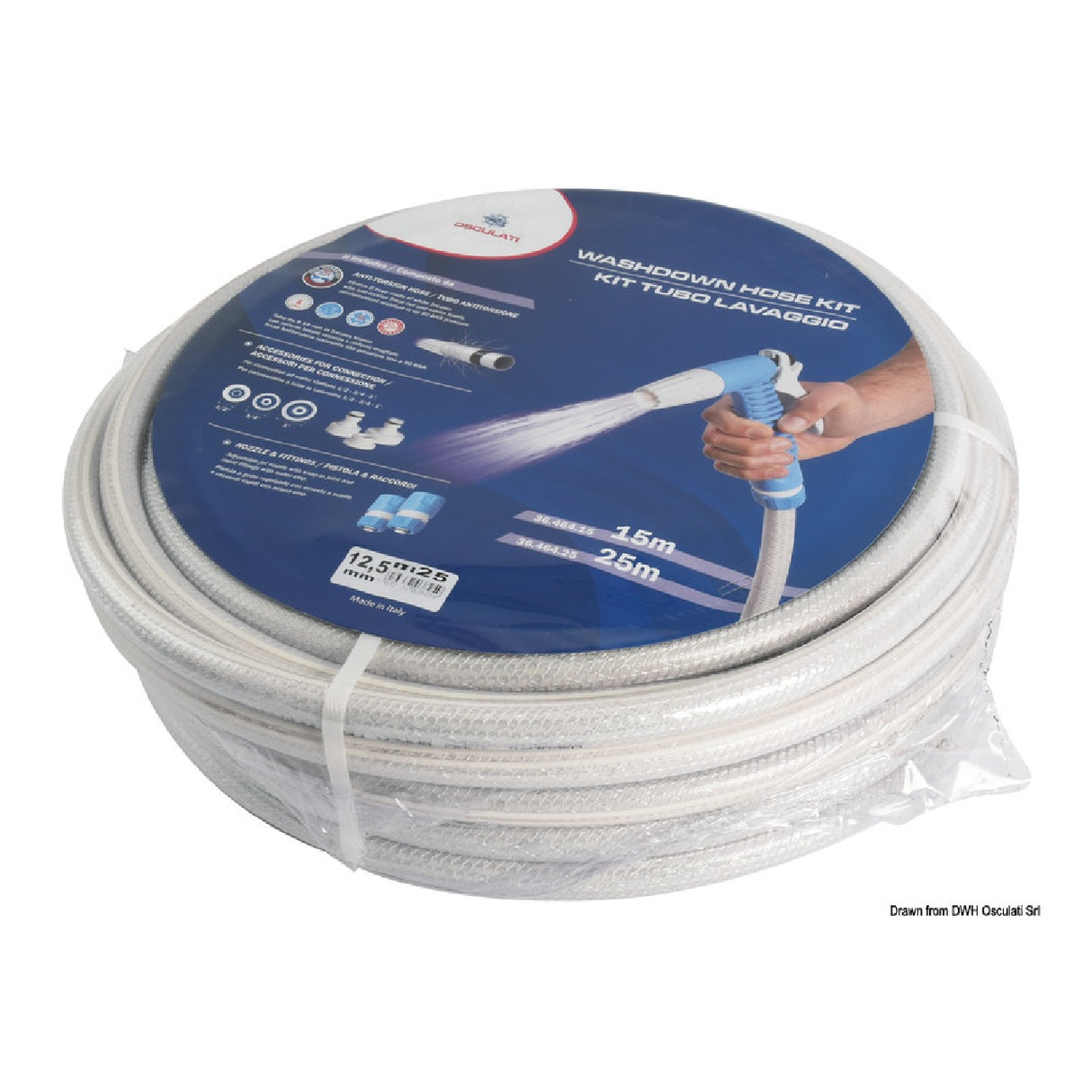 Kit de manguera para lavado de barcos Osculati 36.464.15