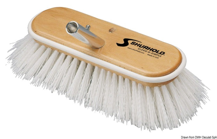 Shurhold Industries Spazzolone 10" fibre morbide e medie rosse