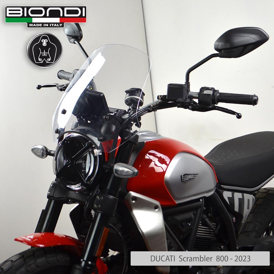 Biondi Cupolino Touring Trasparente Ducati Scrambler 800 2023 - oggi