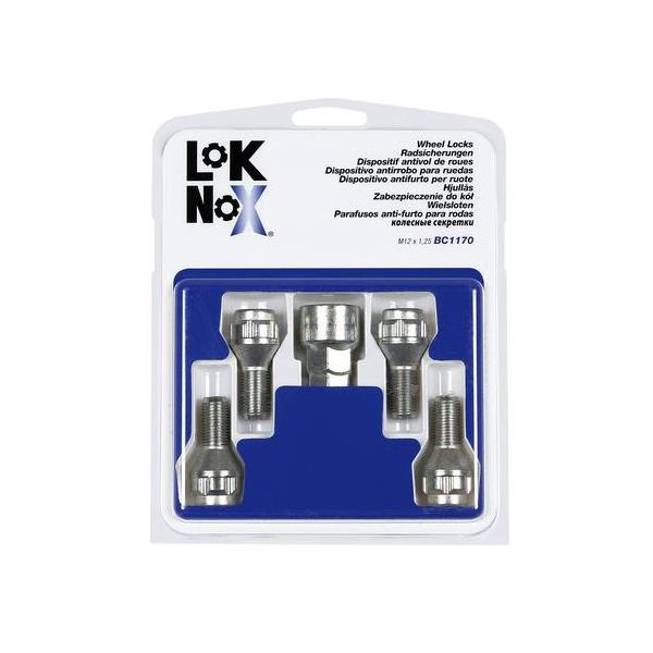 McGard Bulloni ruota auto conici kit 4 pz - Lok Nox - A010 - A050