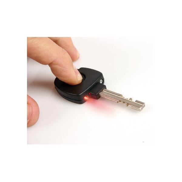 Kiton Lamp, large anti-theft chain with armored lock - 120 cm