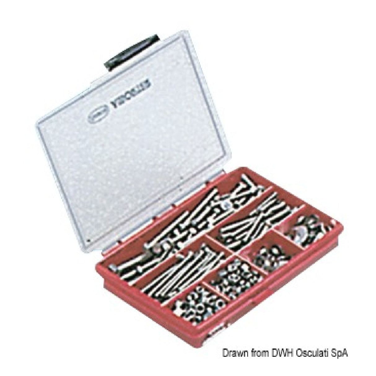 Osculati Sortierte Schraubenbox 37.300.01