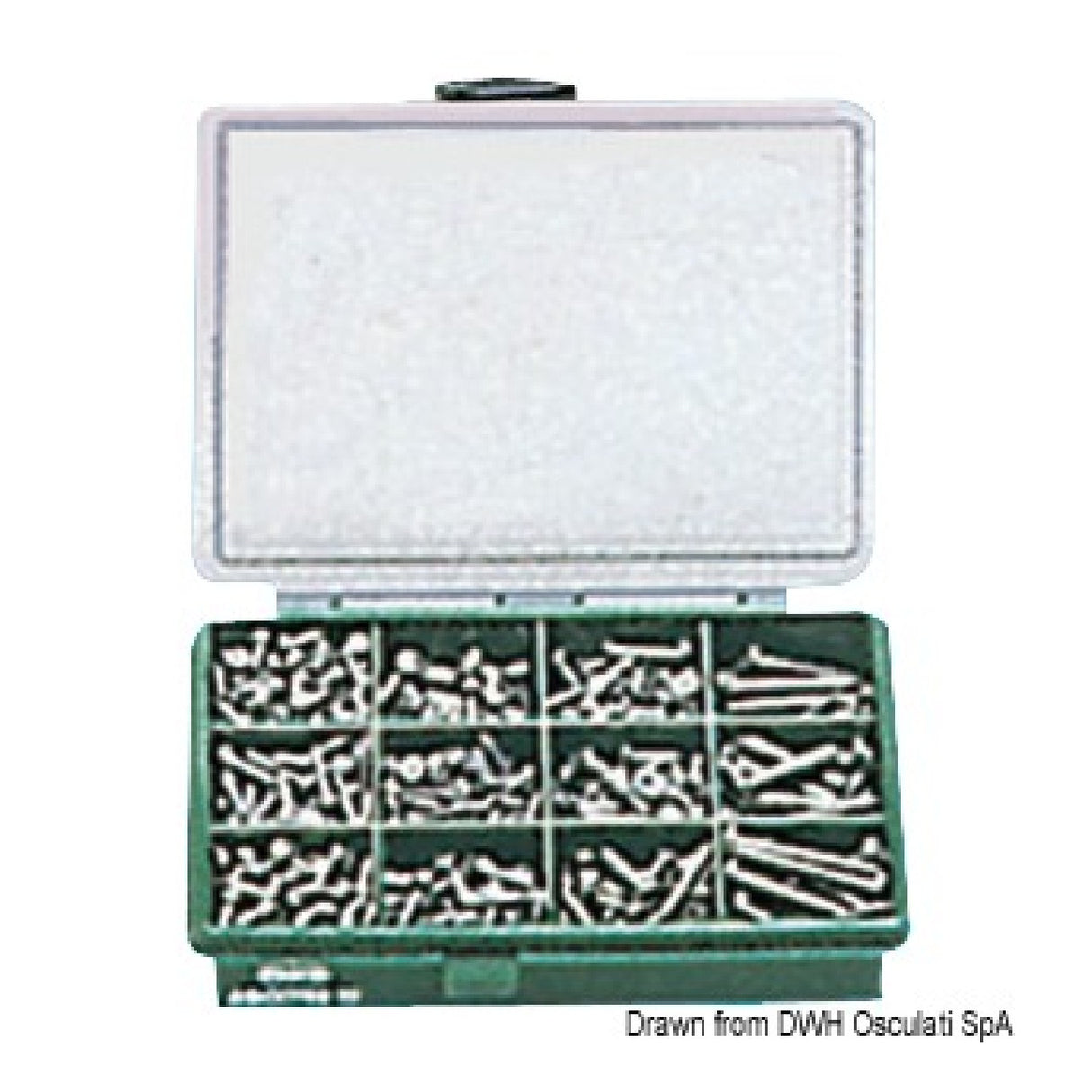 Osculati Sortierte Schraubenbox 37.300.01
