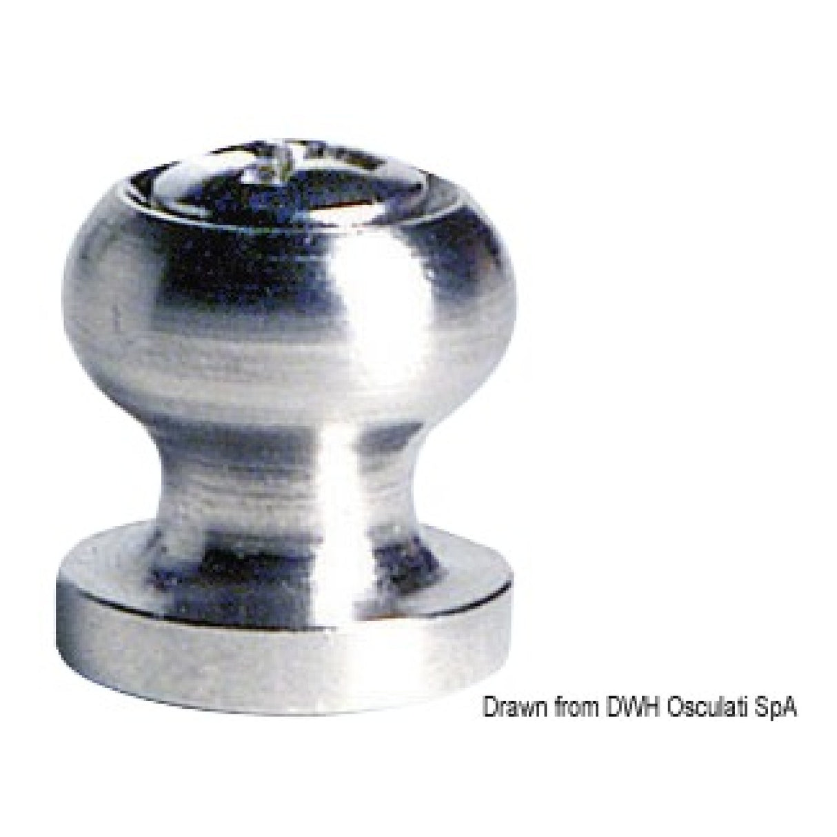 Osculati Pilz-Planenhalter aus Edelstahl AISI 316 37.321.10