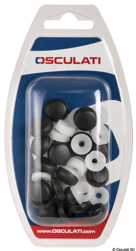 Osculati Coprivite 4.8/6.0 mm nero (blister 20 pz) 37.345.02