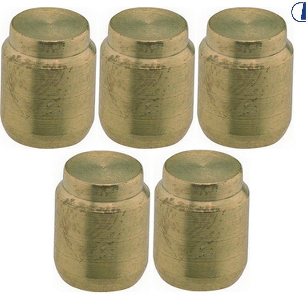 GOK Tappo di chiusura in ottone – Conf. 5 pz
