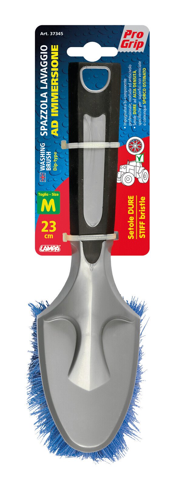 Lampa Spazzola ad Immersione Setole Dure 26 cm