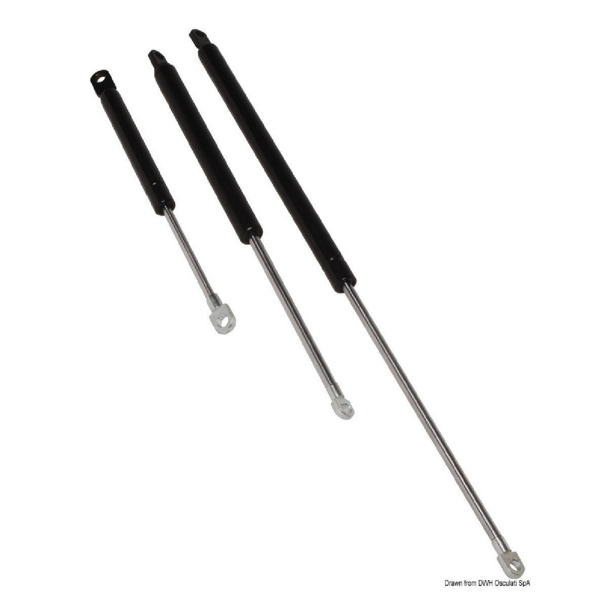 Osculati Molla a gas 244 mm 38.004.00