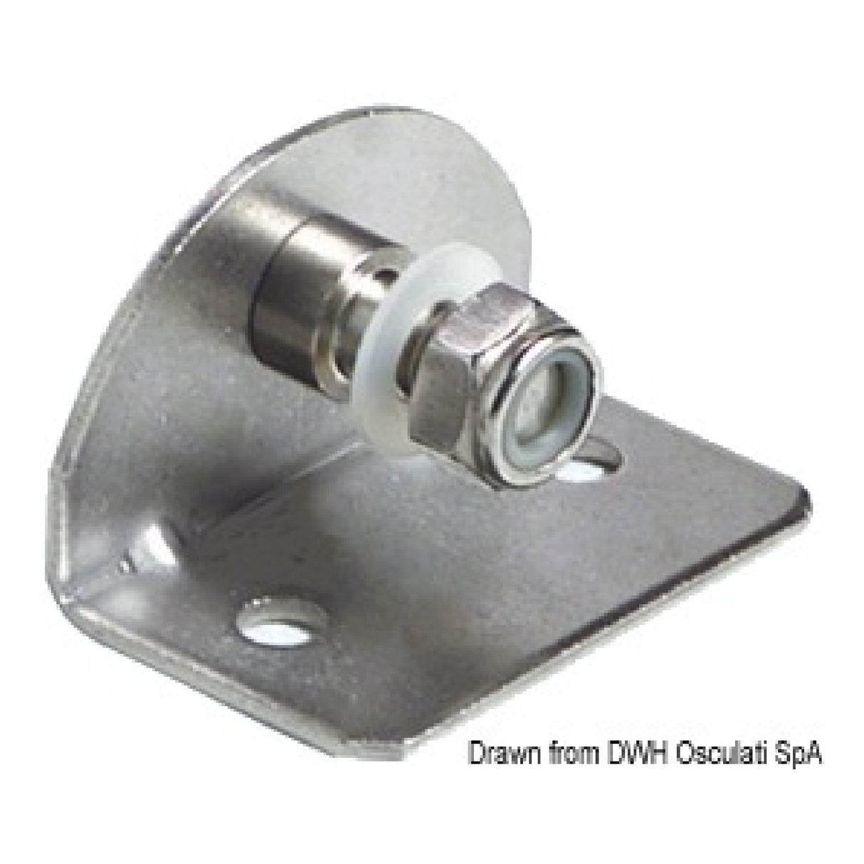Osculati Piastrina 90 compact filetto 8 mm c/perno interno 38.013.25 - AmerigoStore