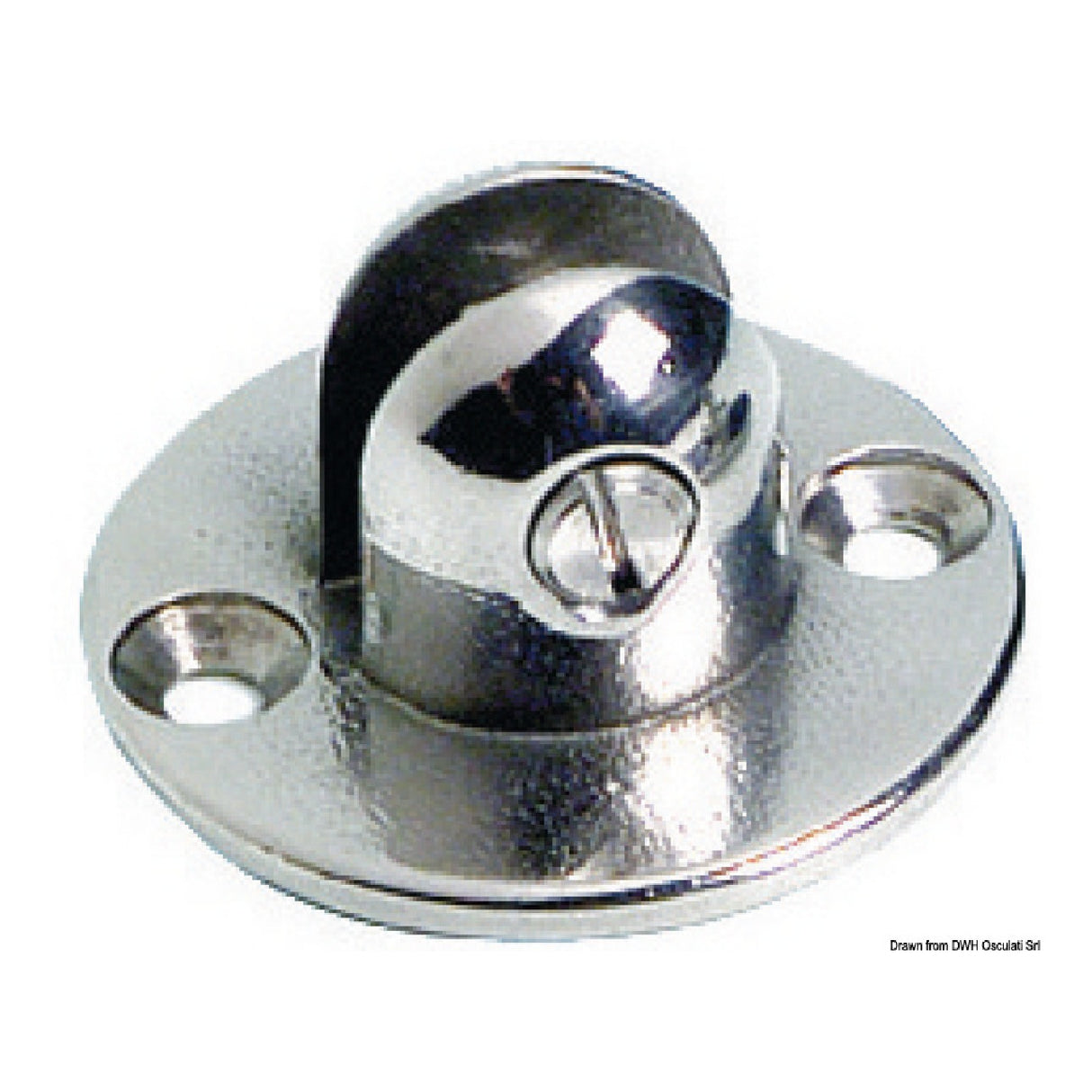 Base Osculati con horquilla de diámetro 6 mm 38.013.66