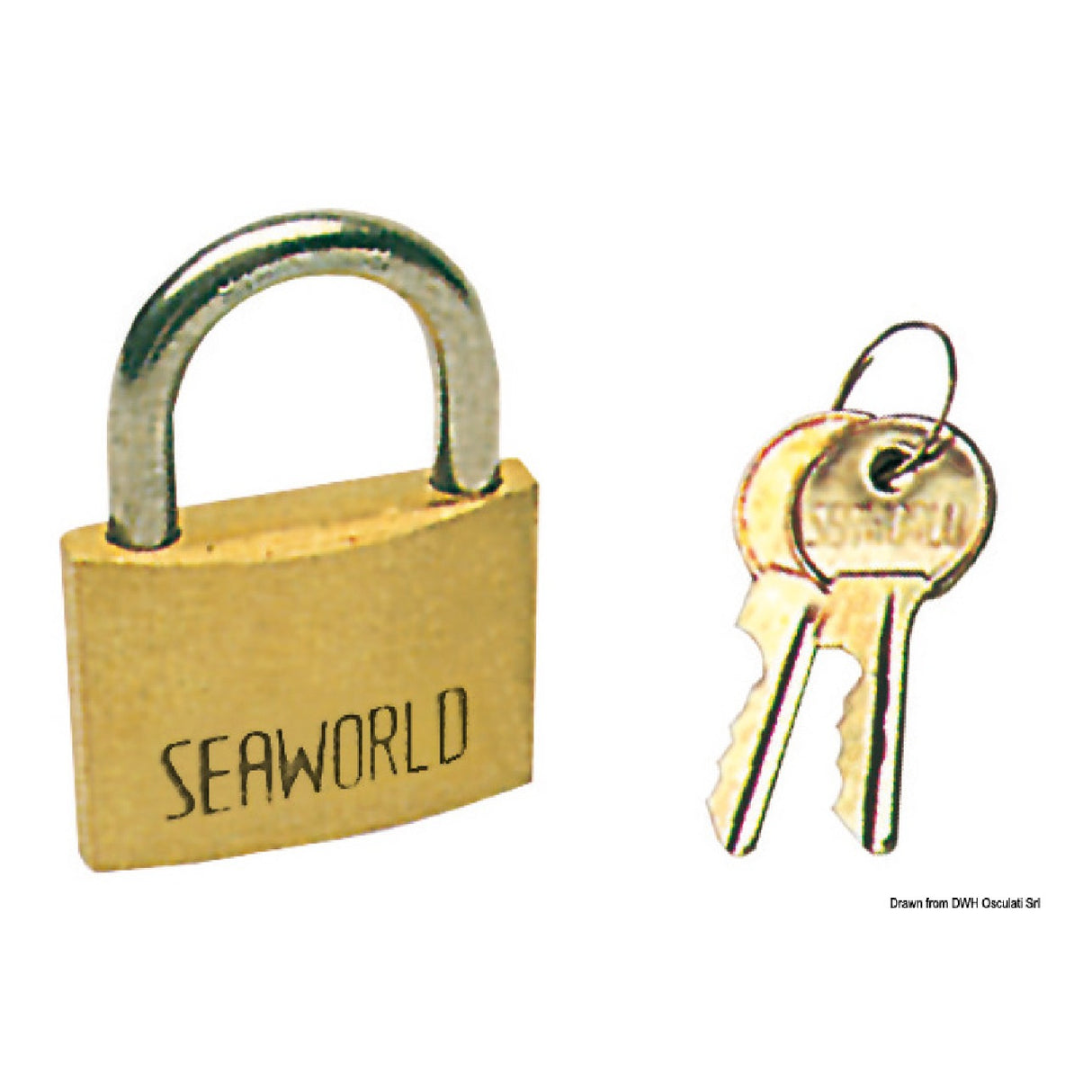 Osculati Lucchetto speciale per mare 38.024.30