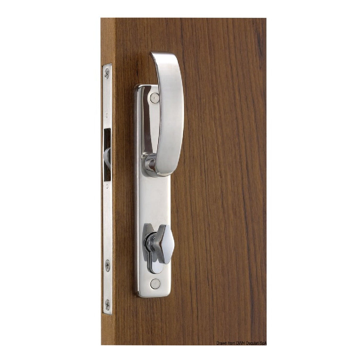 Manijas de cerradura para puertas correderas Osculati 38.128.24
