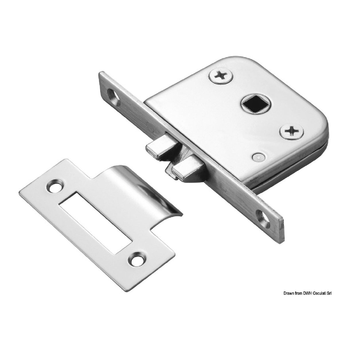 Osculati Serratura senza blocco 38.129.04