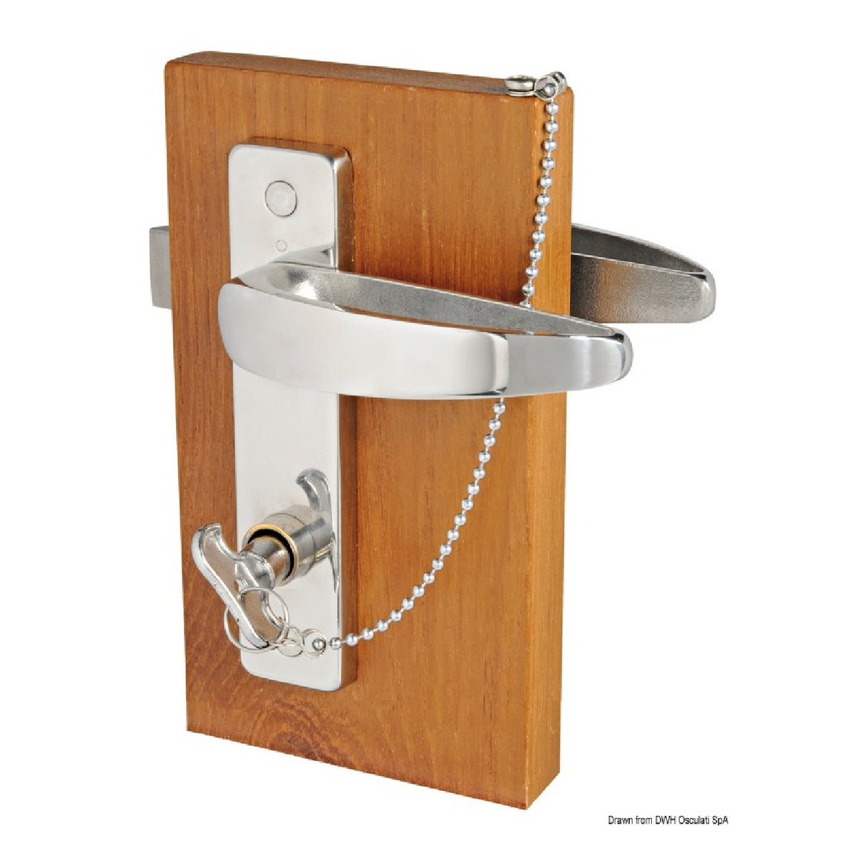 Osculati Maniglie con mostrine Smart destra esterna + interna 38.129.15 - 1 Coppia 38.129.15