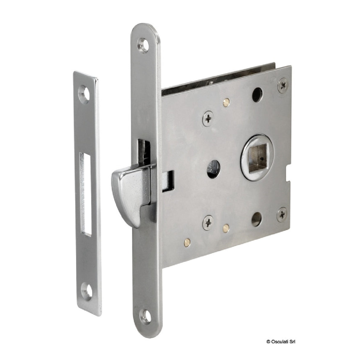 Osculati Serratura da incasso per porte scorrevoli 38.131.46