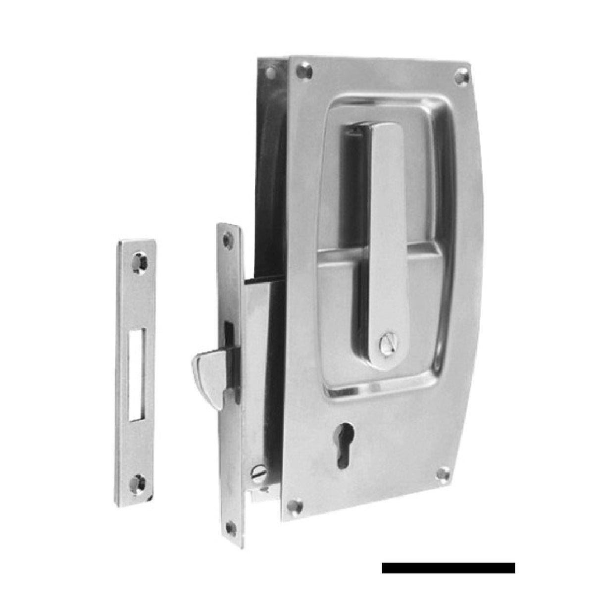 Osculati Einbauschloss, Schiebetür 38.132.07