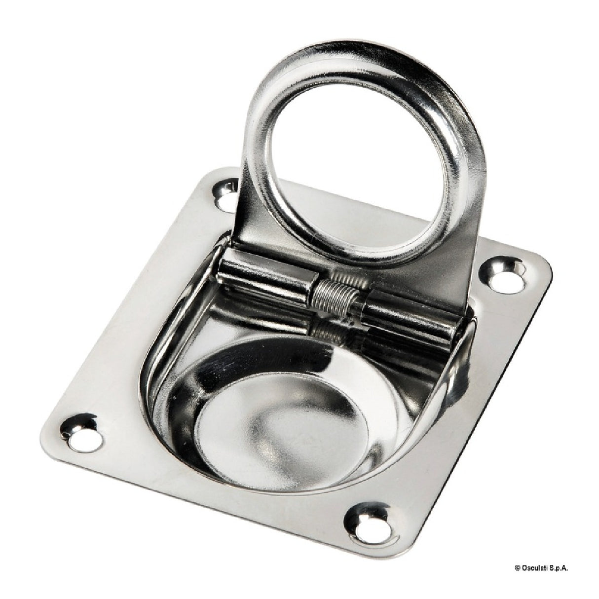 Osculati Floor catch with ring and return spring 38.142.00