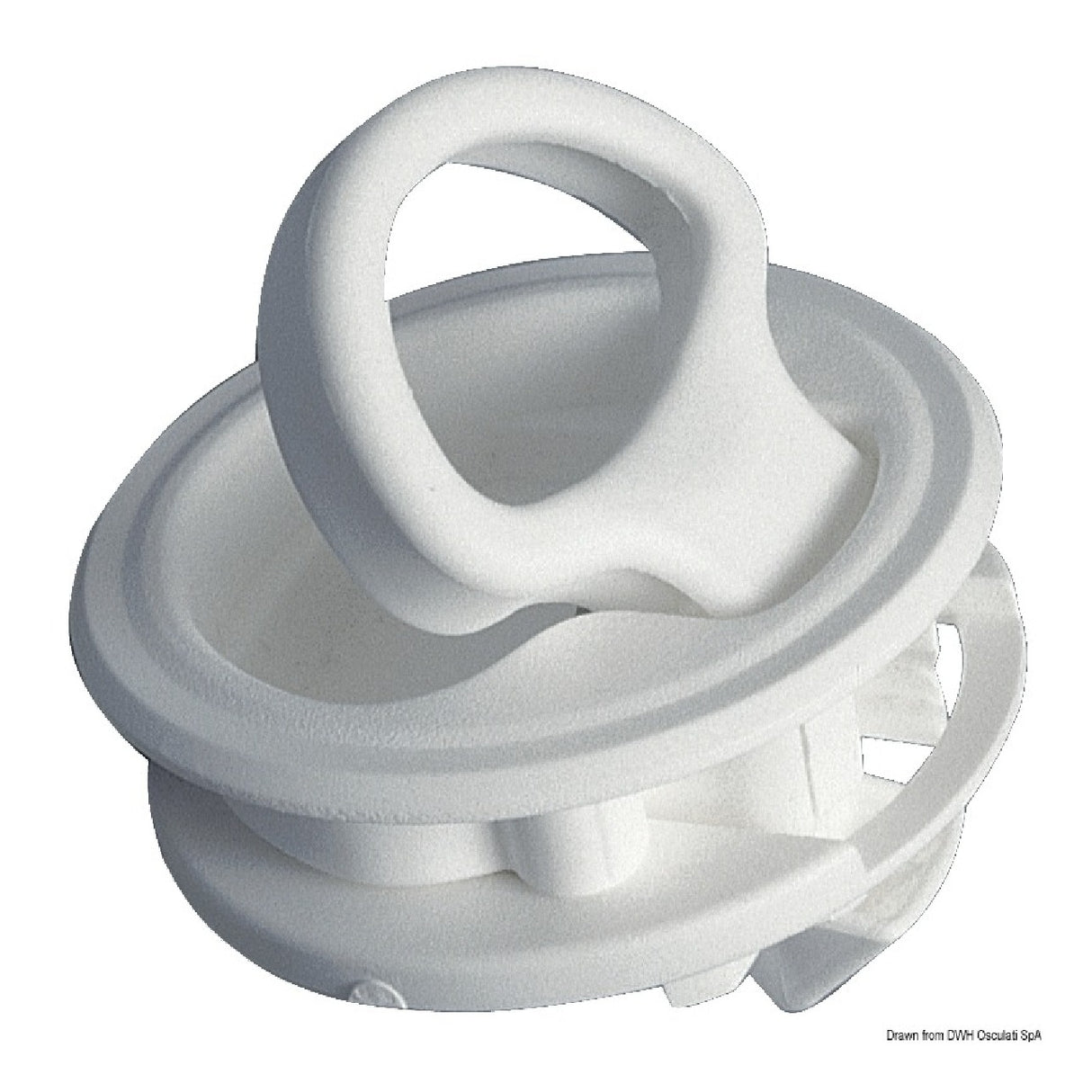 Osculati Hatch latch with retractable nylon spring handle 38.147.00