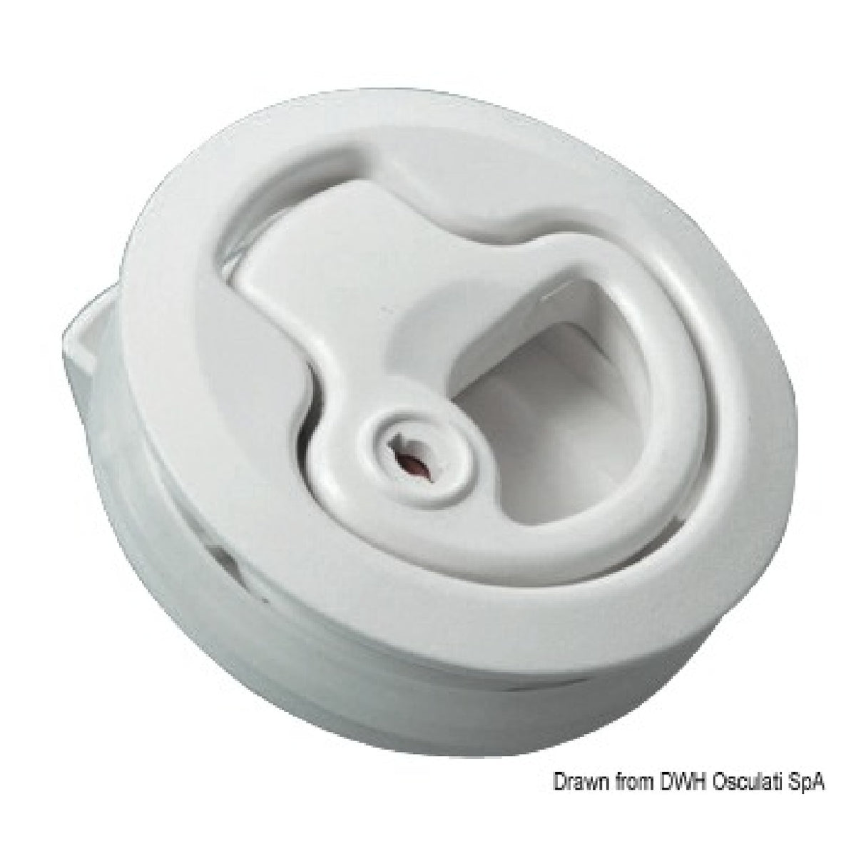 Osculati Alzapagliolo nylon bianco 38.147.20