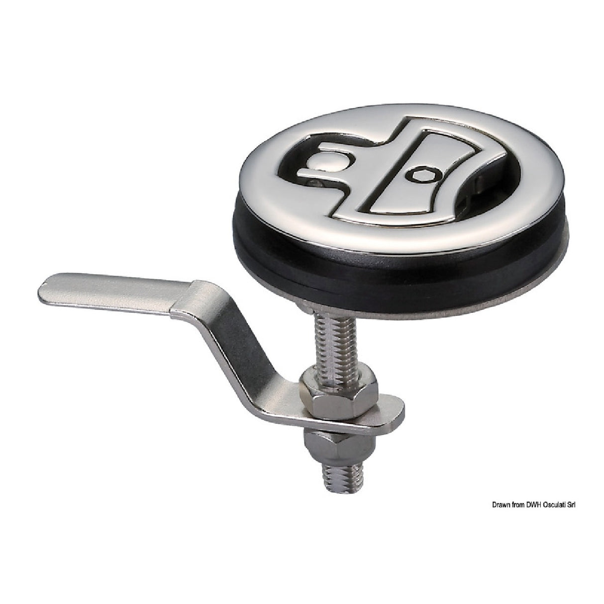 Osculati CAM LATCH bed lifter with lock 38.152.51