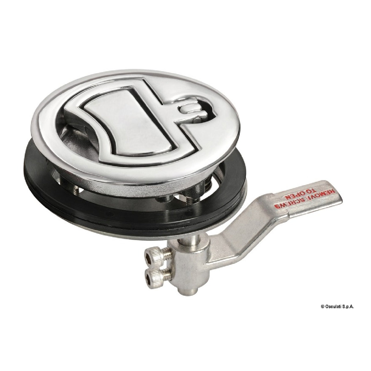 Osculati Stainless steel floor lifter without lock diameter 90 mm 38.152.60