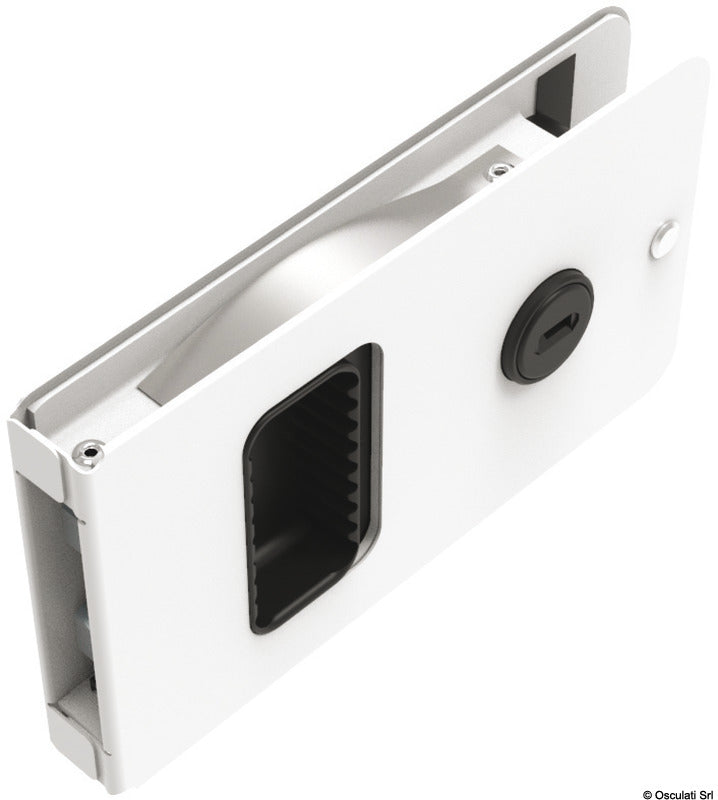 Southco Chiusura Flush per porte ingresso bianco standard