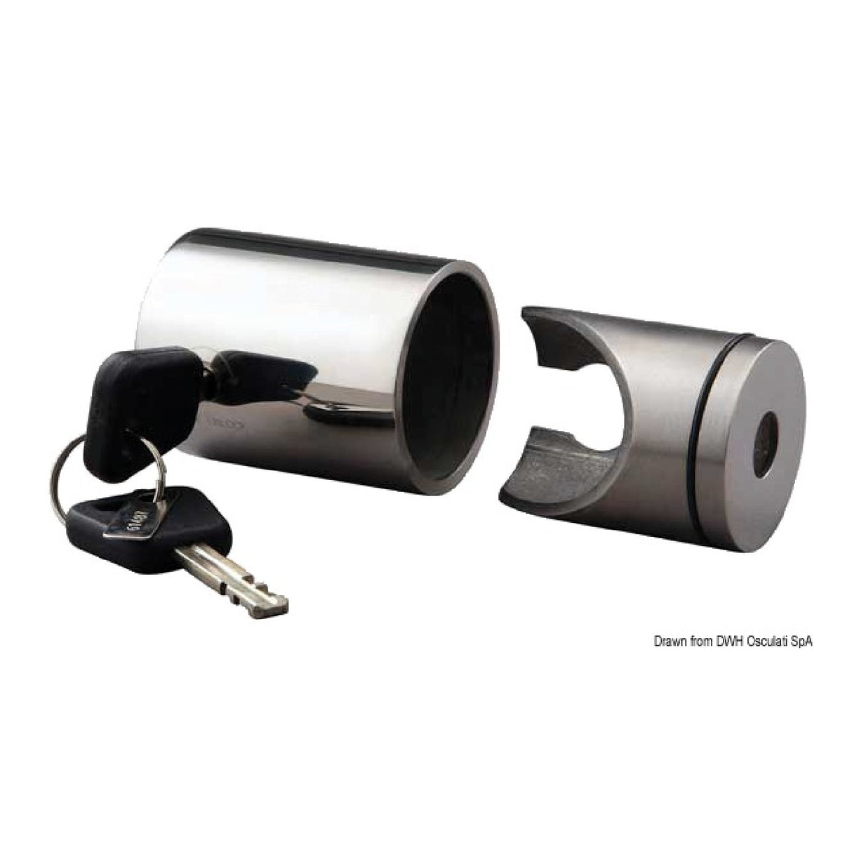 Osculati Sicurbolt 38.175.20 Diebstahlsicherung für Außenbordmotoren