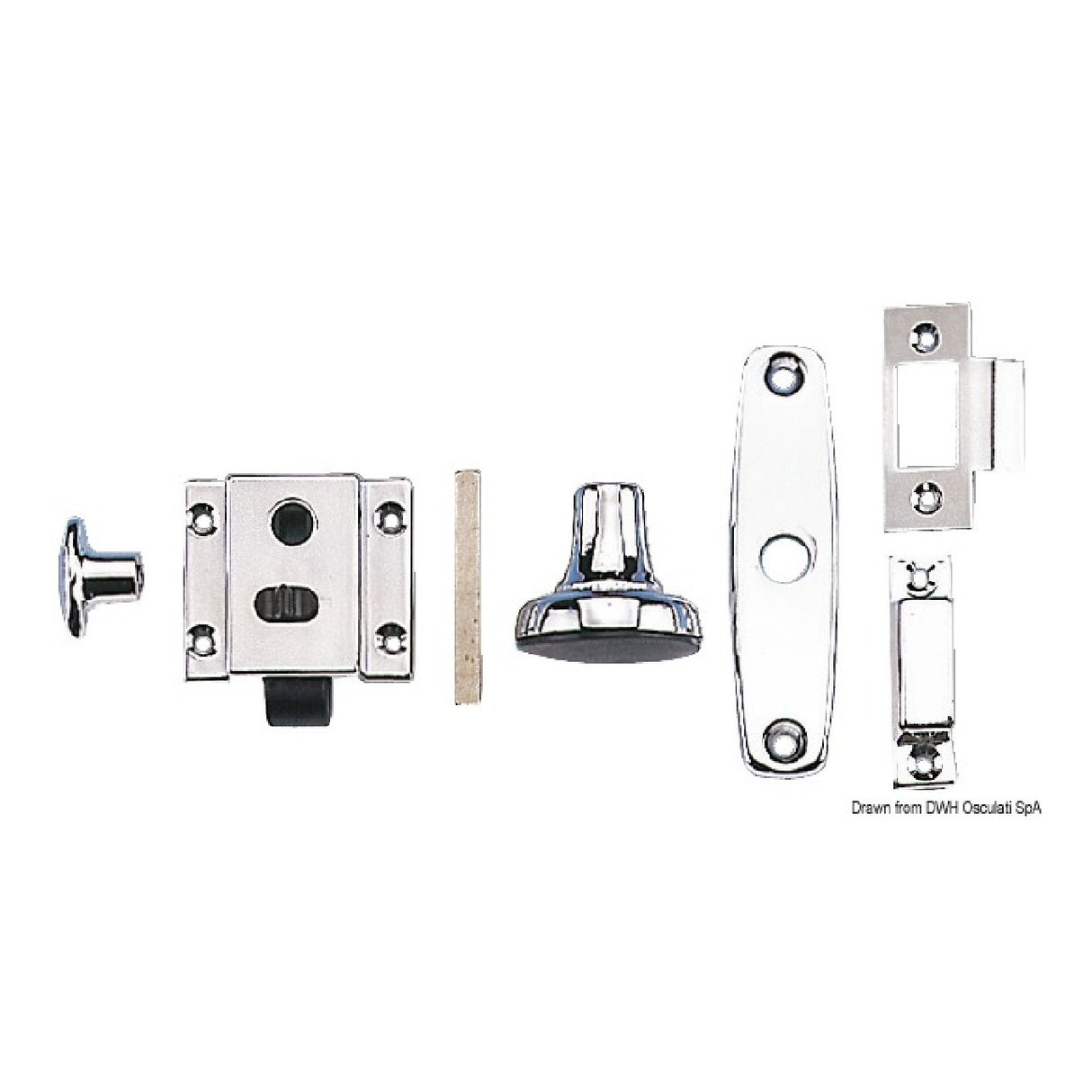 Osculati-Set mit hervorstehendem Griff 38.177.60