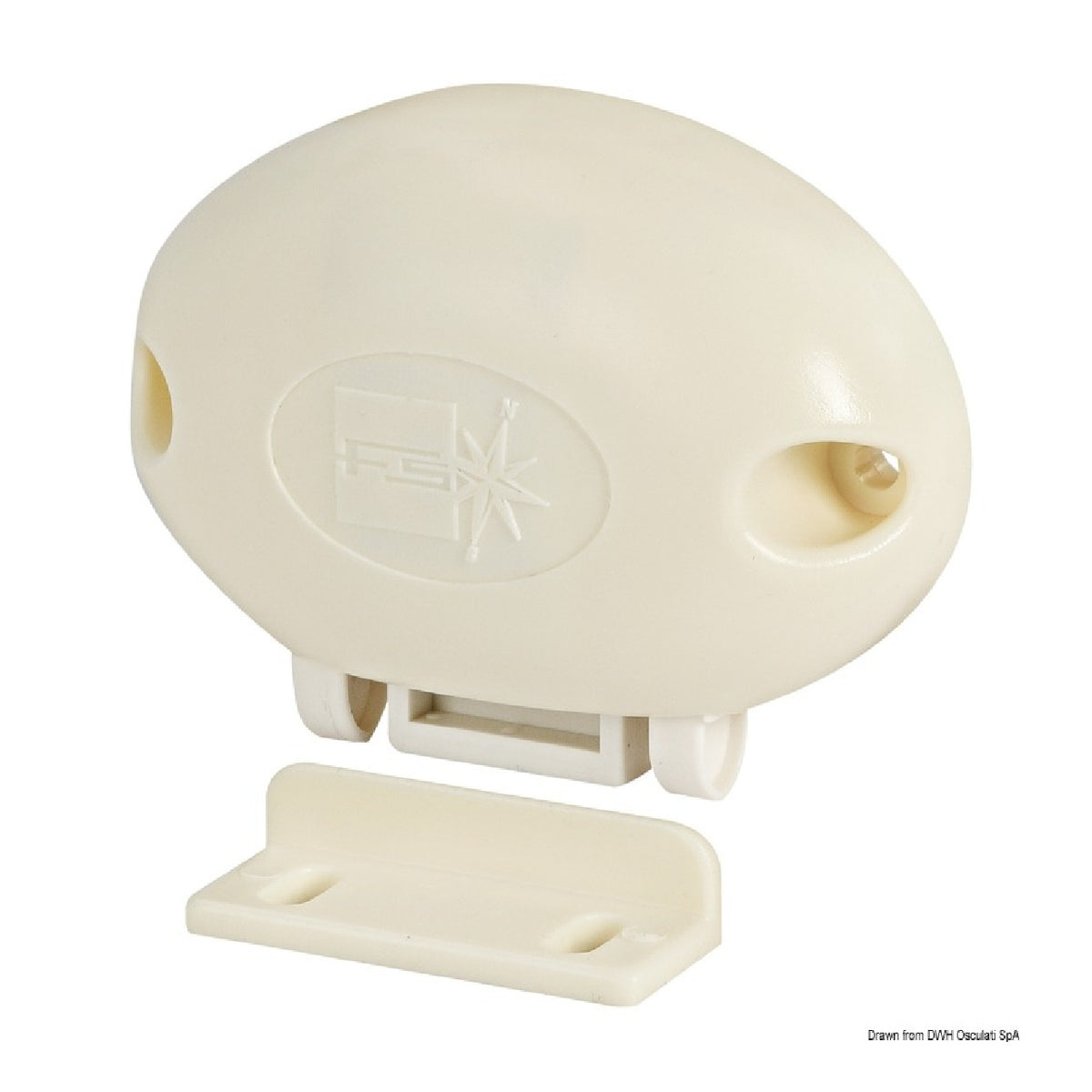 Osculati Einzelner Antivibrations-Nylonverschluss 38.180.02