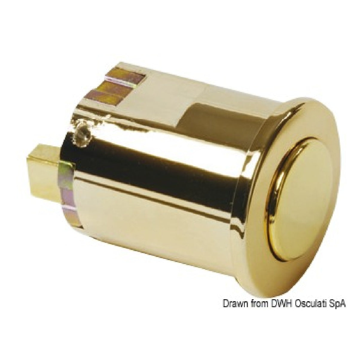 Pestillo de botón Sugatsune para puertas y cajones Pkl-08