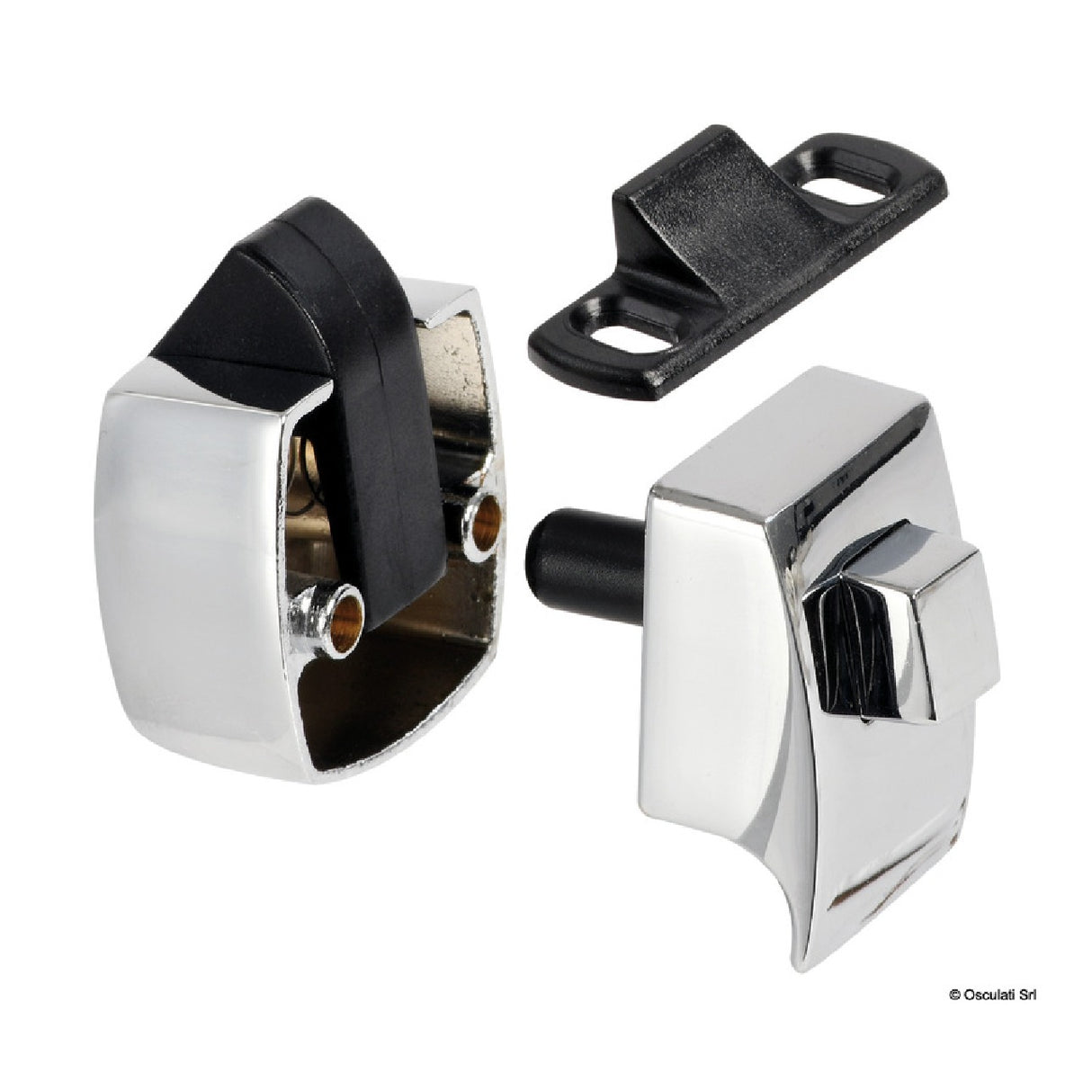 Osculati Pulsante in ottone completo di serratura 38.193.00