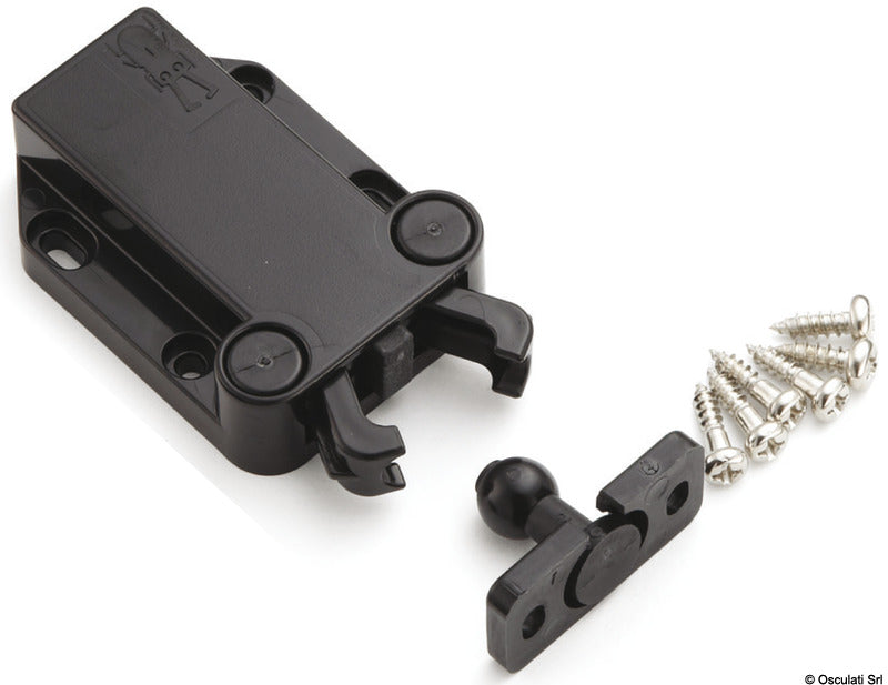 Sugatsune Scrocco a contatto flottante non magnetico nero