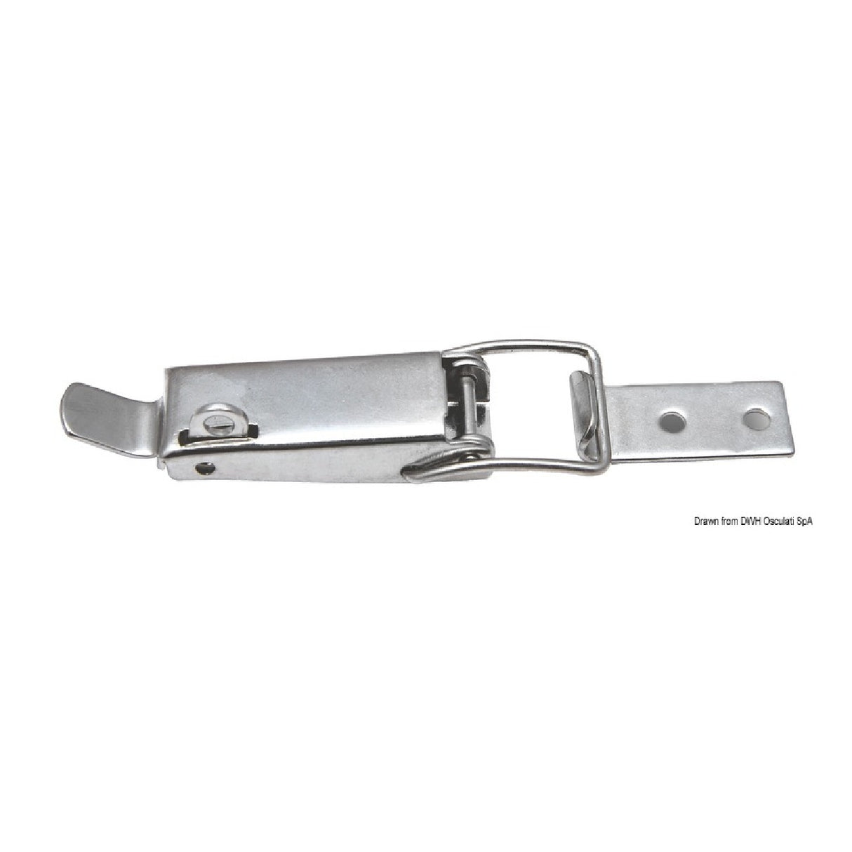 Cerradura de palanca de acero inoxidable Osculati 102 mm 38.203.01