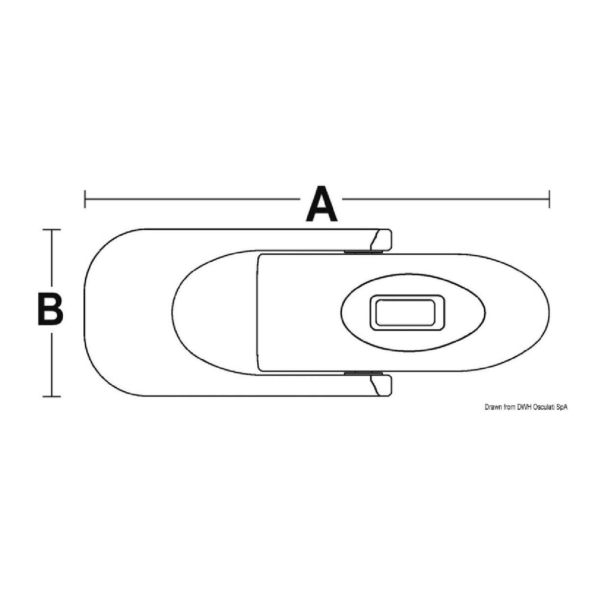 Osculati Schließfach 38.208.50 38.208.50