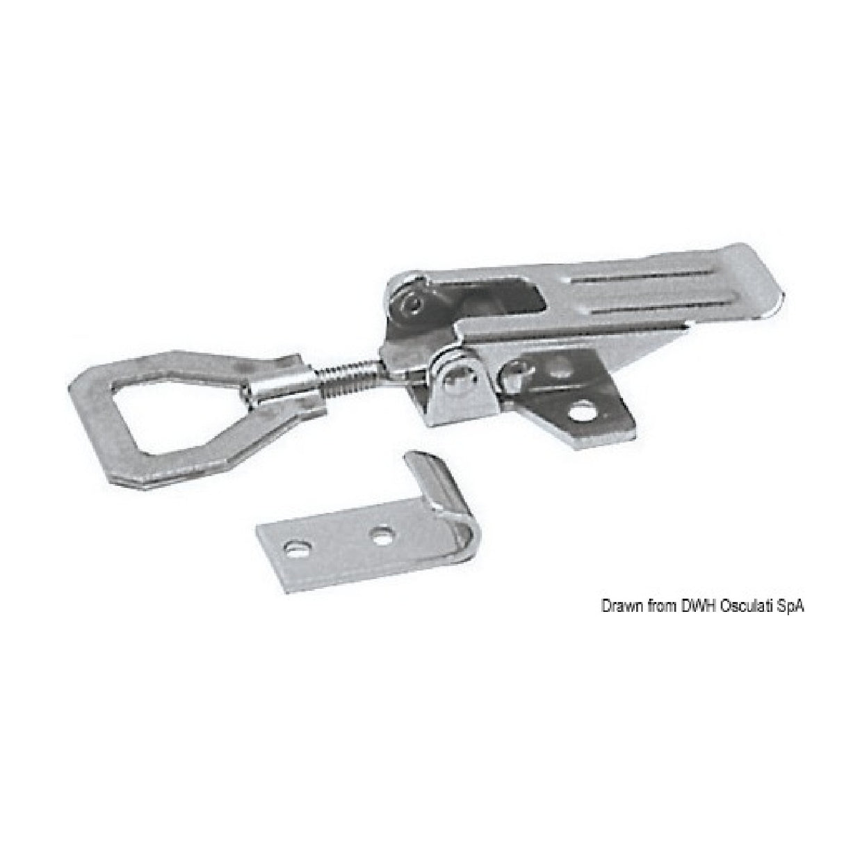 Osculati Chiusura a leva regolabile in acciaio inox 38.210.00 - AmerigoStore