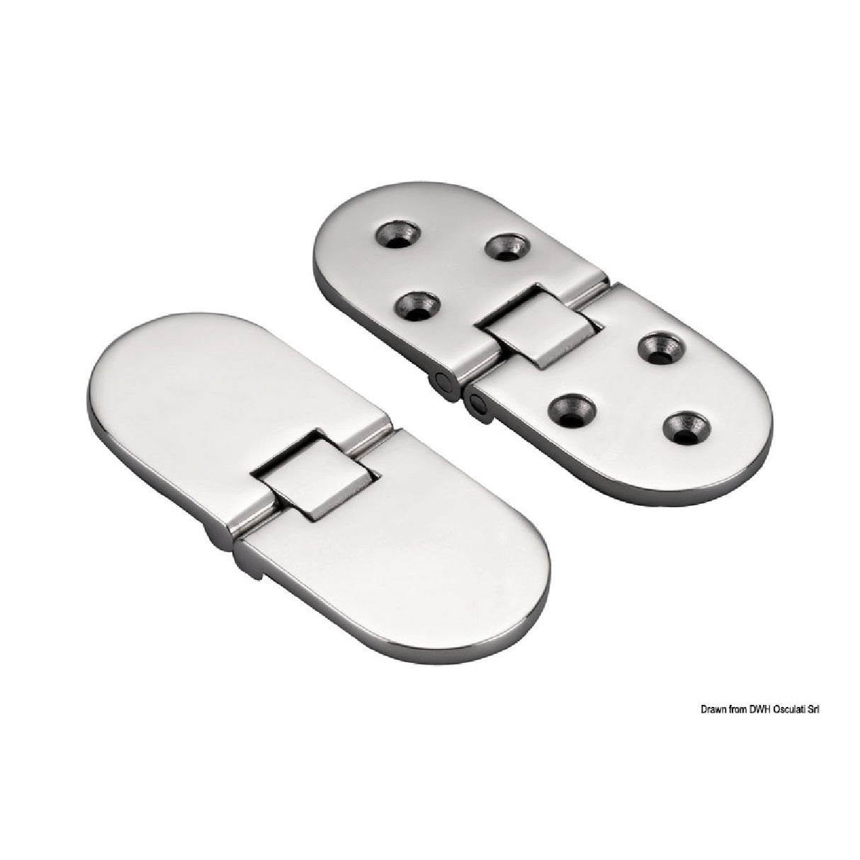 Osculati Microcast hinge mm 100x40 38.290.02