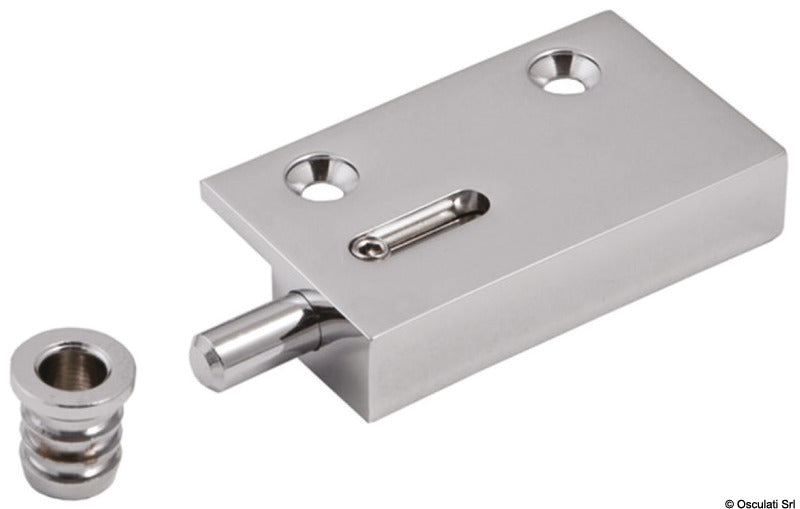 Bisagra Osculati de pasador derecho + izquierdo en latón 35 x 60 cm 38.397.01