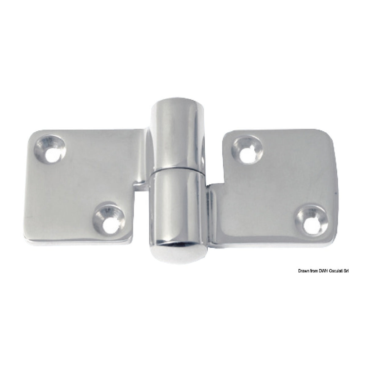 Bisagra de acero inoxidable extraíble Osculati de 5 mm 38.512.00