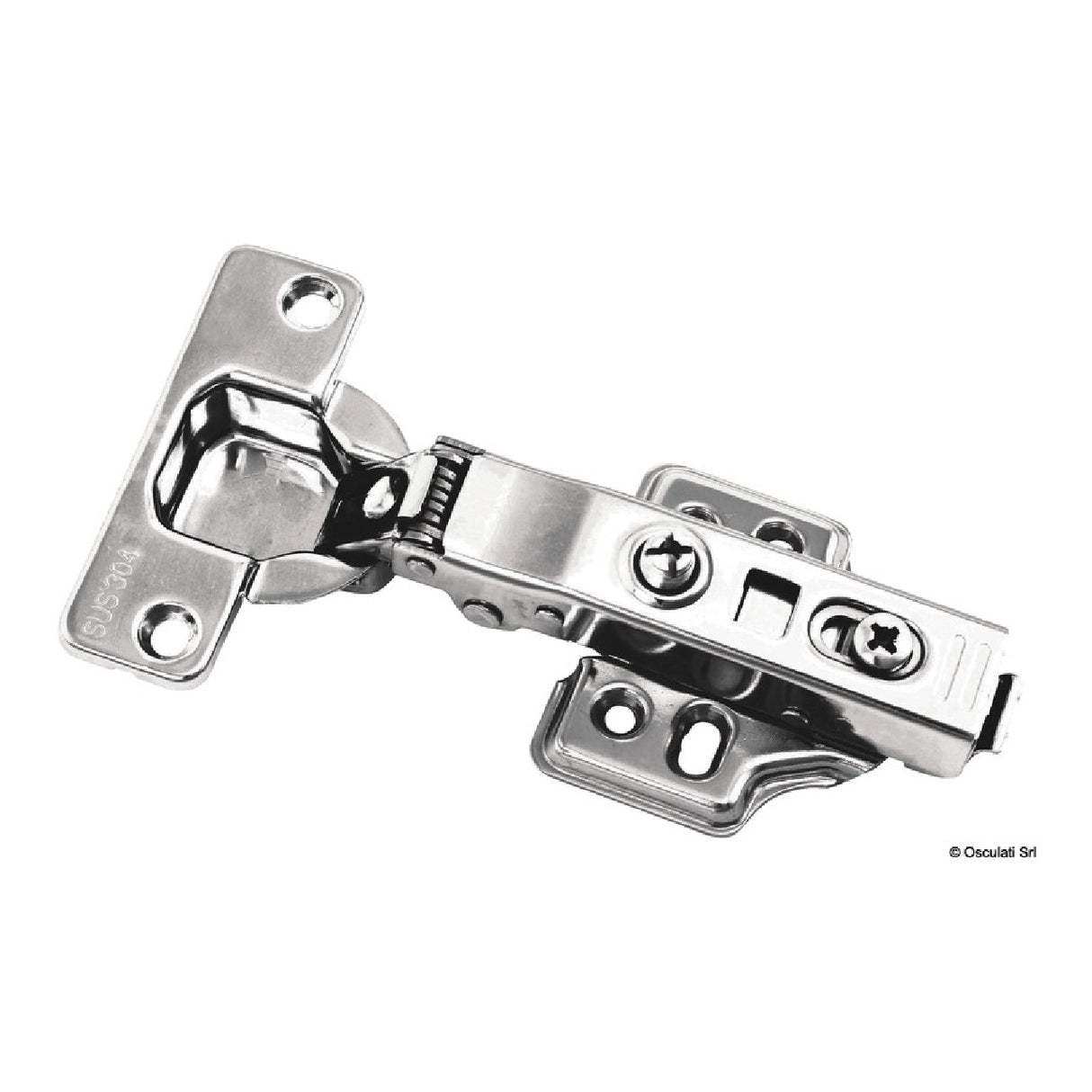 Osculati Soft-Close-Scharnier, Vollauszug 38.526.01